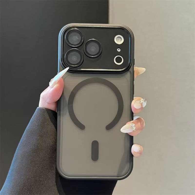 เคสโทรศัพท์มือถือ For iPhone 13 11 14 15 16 12 Pro Max 17 17PROMAX เคสโทรศัพท์แม่เหล็ก ซิลิโคนเหลว แบบแม่เหล็ก รูปที่ 8