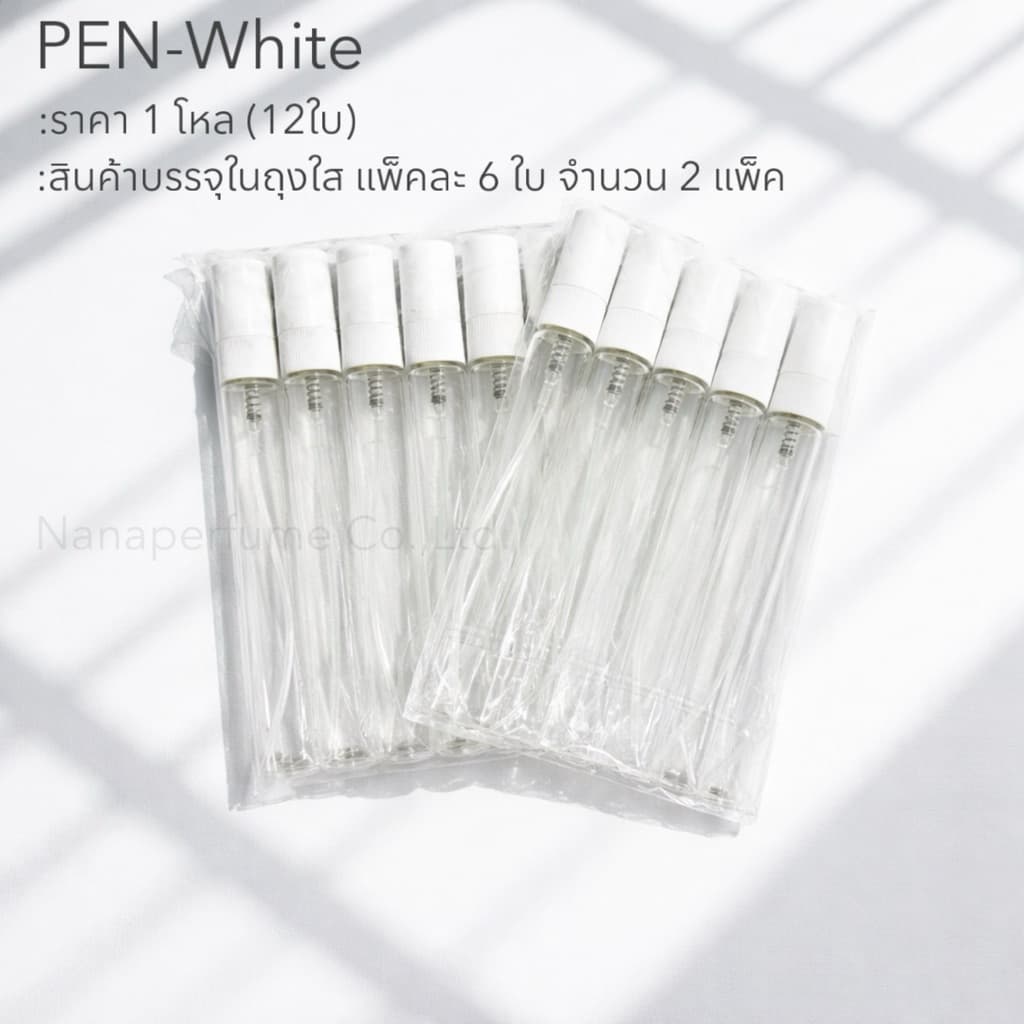 ขวดเสปร์ยปากกาใสฝาสีขนาด 10 ML ราคาต่อโหล รูปที่ 7