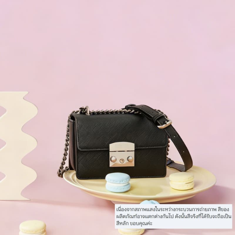 พร้อมจัดส่งKULIMULA Luna M ไซต์ใหญ่ กระเป๋าสะพายสายโซ่ pu crossbody bag กระเป๋า แฟชั่น กระเป๋าสะพายไหล รูปที่ 9