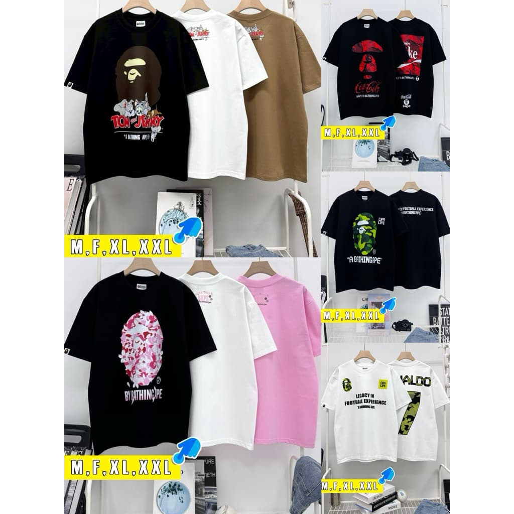 •เสื้อยืดOversizeรวมแบรนด์ Size M F XL 2XL รูปที่ 1