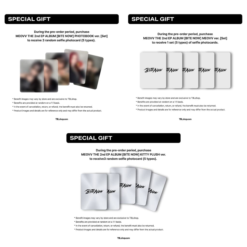 MEOVV ‍⬛ อัลบั้ม THE 2nd EP ALBUM KITTY / PHOTOBOOK / MEOVV ver. รูปที่ 2