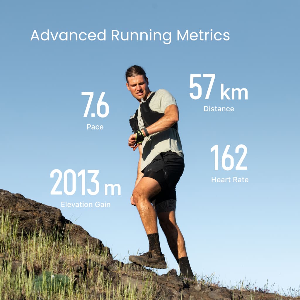 Amazfit Cheetah 2 Ultra 47mm นาฬิกาวิ่ง GPS จอ AMOLED Sapphire ไทเทเนียม แบต 30 วัน แผนที่ออฟไลน์ 64GB รูปที่ 8