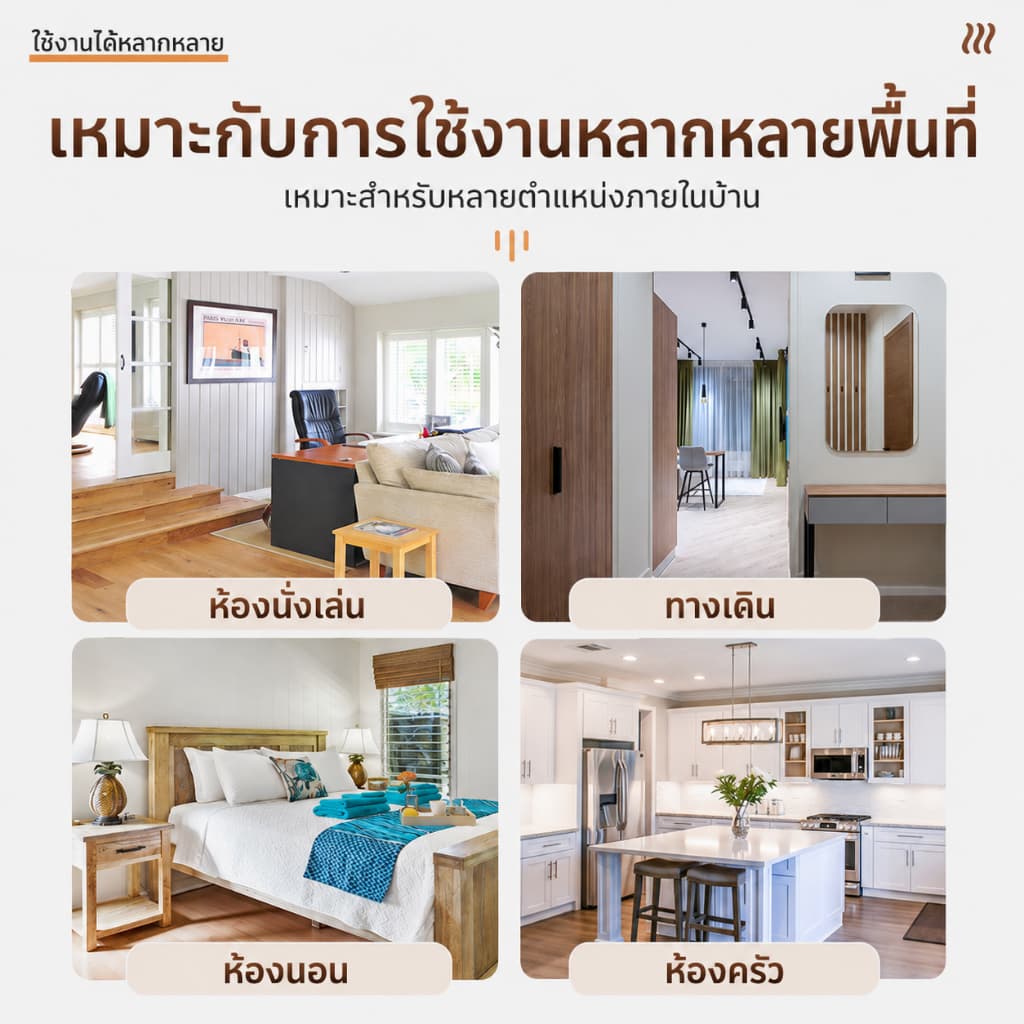 รับประกัน ไฟกลางคืนเซนเซอร์อัจฉริยะ LED ไฟติดผนังเซนเซอร์ ชาร์จUSB สปอตไลท์ เอฟเฟกต์แสงภูเขา 2in1 ไฟสร้างบรรยากาศ รูปที่ 8