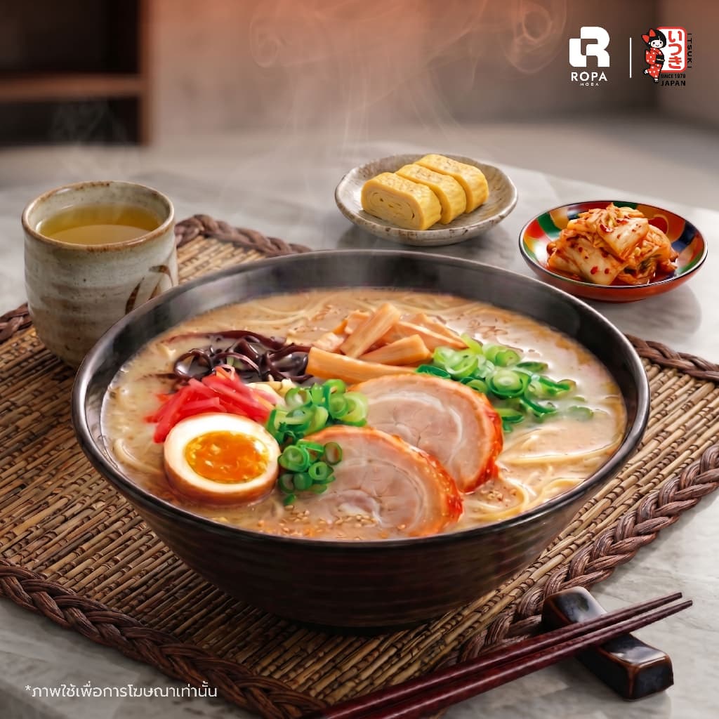 ITSUKI อิทสึกิ ราเมงญี่ปุ่นพร้อมซุป 1 เสิร์ฟ เส้นเหนียวนุ่ม อร่อยเหมือนร้านดัง รูปที่ 5