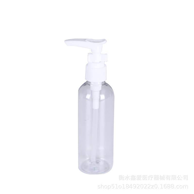 ขวดแบ่งเครื่องสำอางแบบปั๊ม ขวดใสใส่โลชั่น ครีม เจล แชมพู รีฟิลได้ 50ML/100ML รูปที่ 8