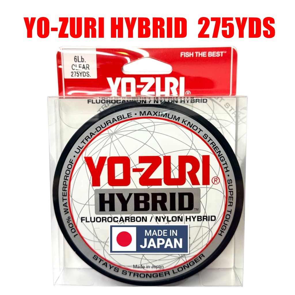 YO-ZURI HYBRID 4-20LB 275YDS *** สายเอ็น ยอดนิยม สุดคุ้ม MADE IN JAPAN 100% *** รูปที่ 1