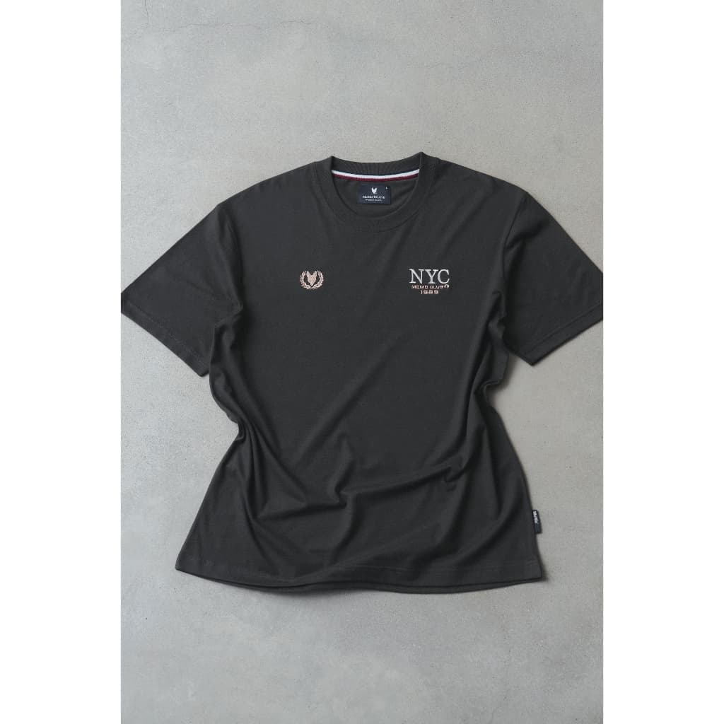 MeMo™ | NEW | Dual Crest งานปักนูน + twill ผ้า Supersoft แขนสั้น ทรง Unisex รูปที่ 4