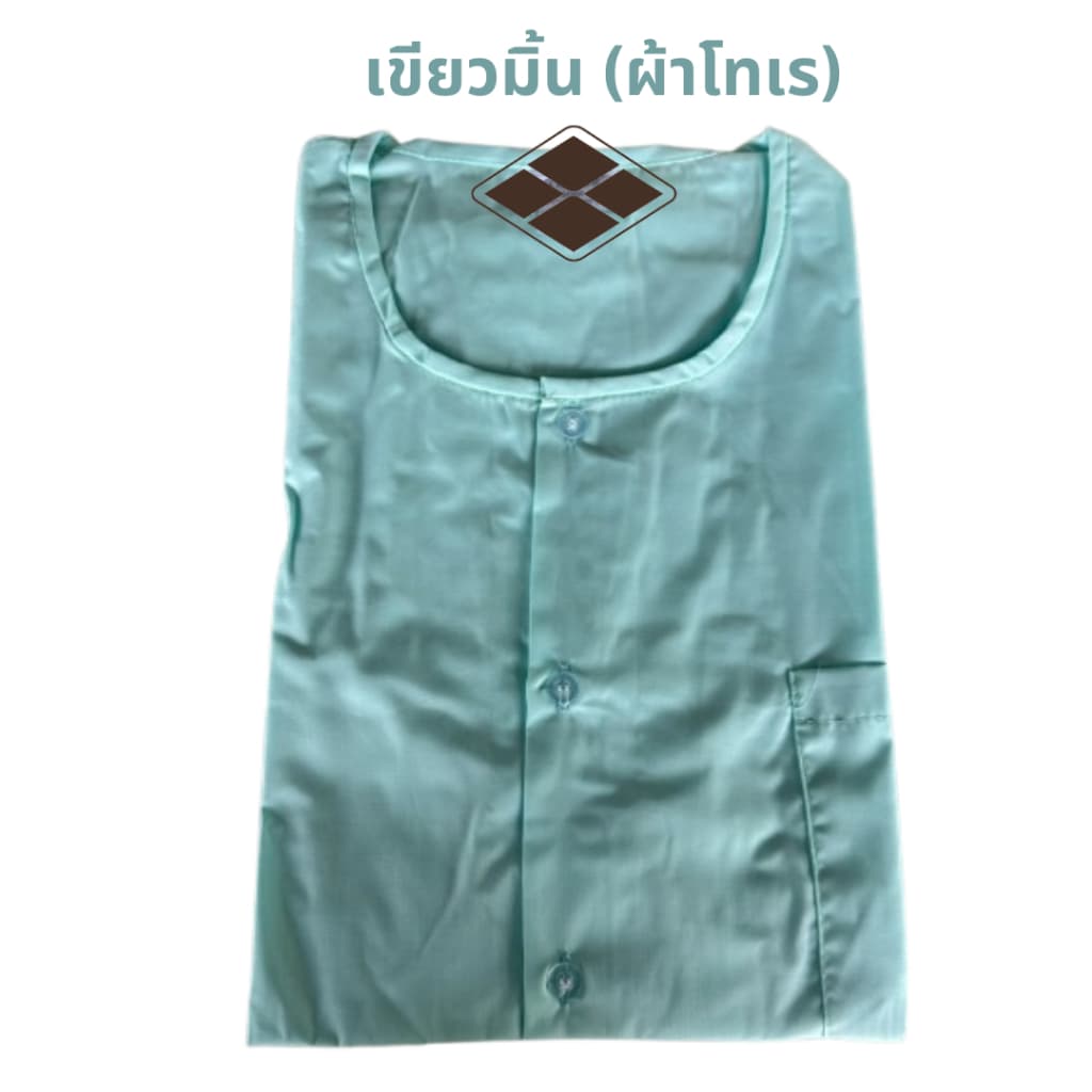 เสื้อกุยเฮง เสื้อคอกลมผ่าหน้า แขนสั้น กระเป๋าบน 1 ใบ กระเป๋าล่าง 2 ใบ รูปที่ 8