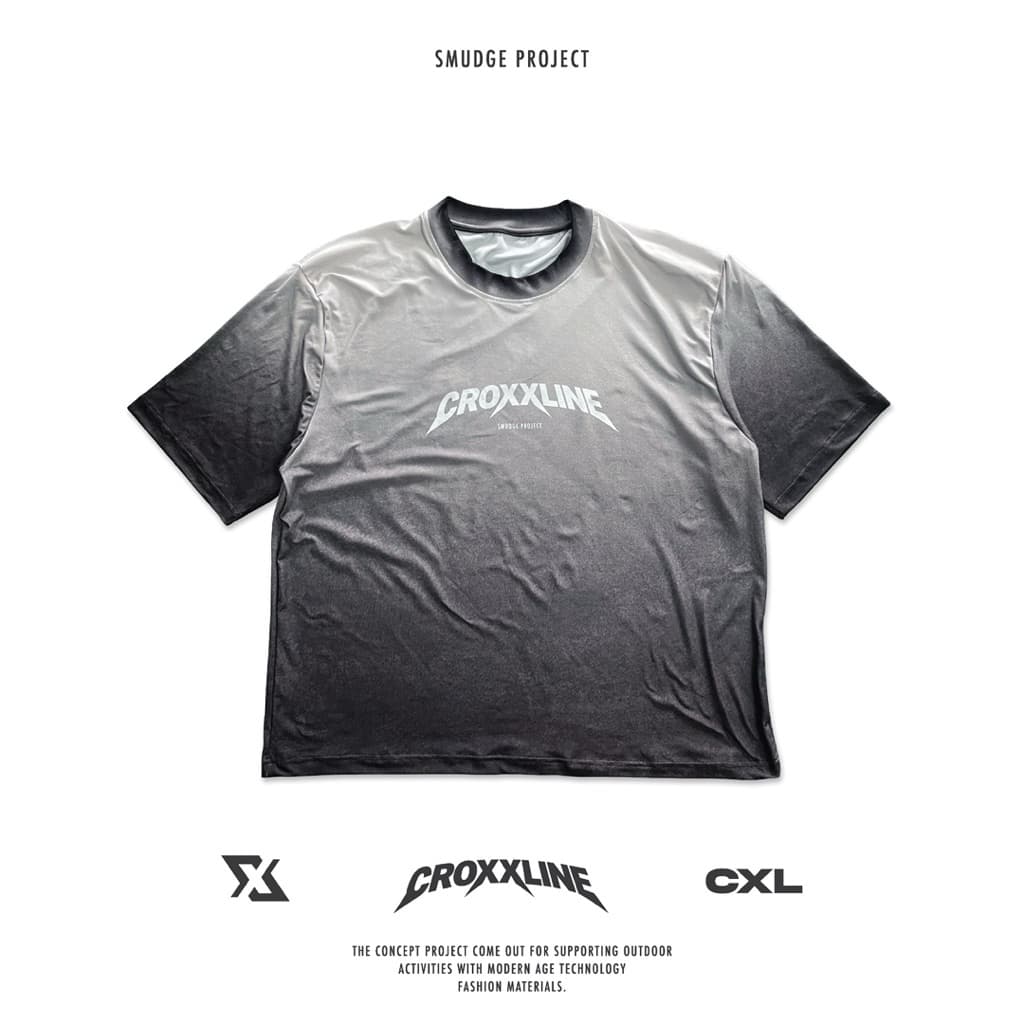 croxxline smudge project เสื้อยืด freestyles ทรง boxy รูปที่ 2