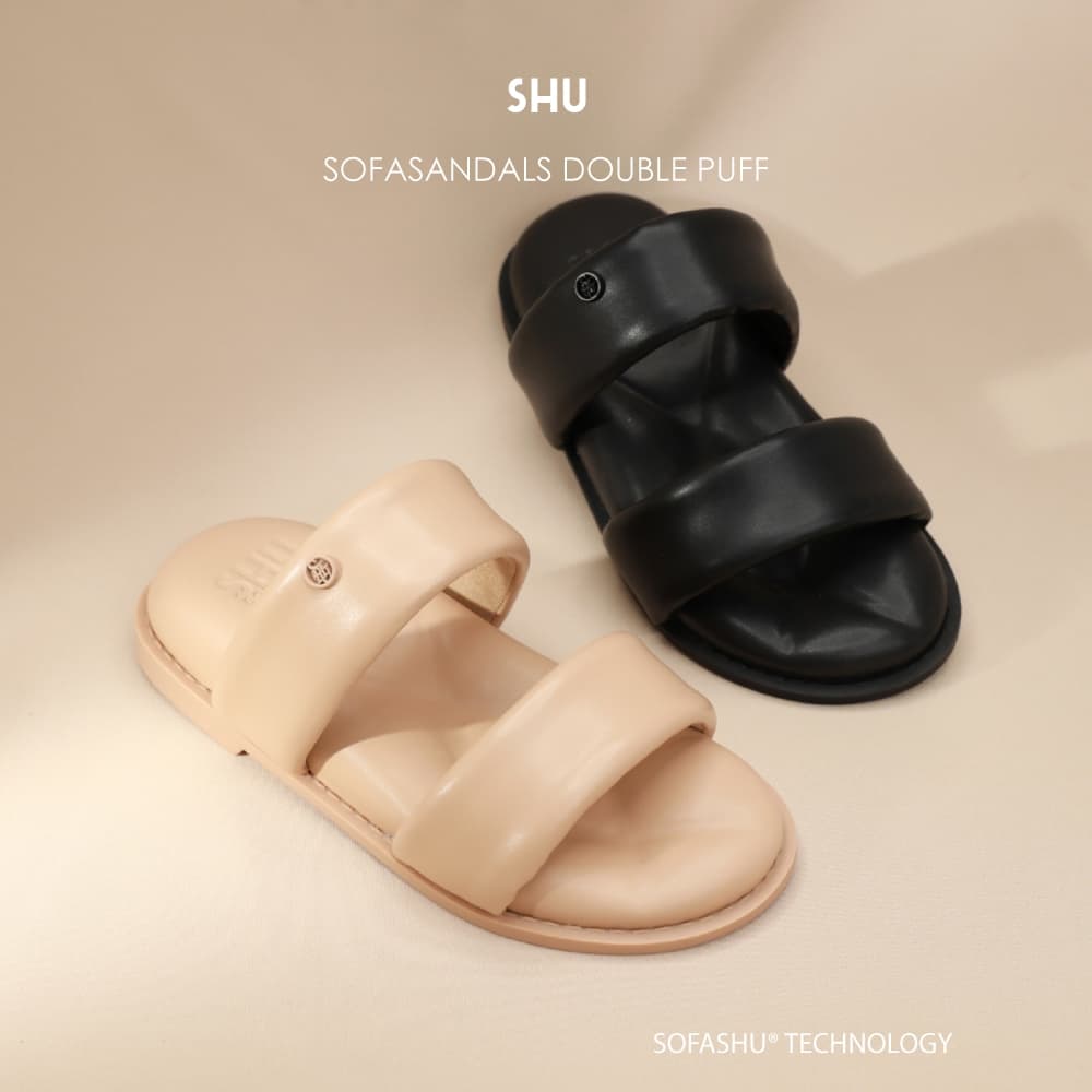 SHU SOFASANDALS DOUBLE PUFF รองเท้าแตะ รูปที่ 1