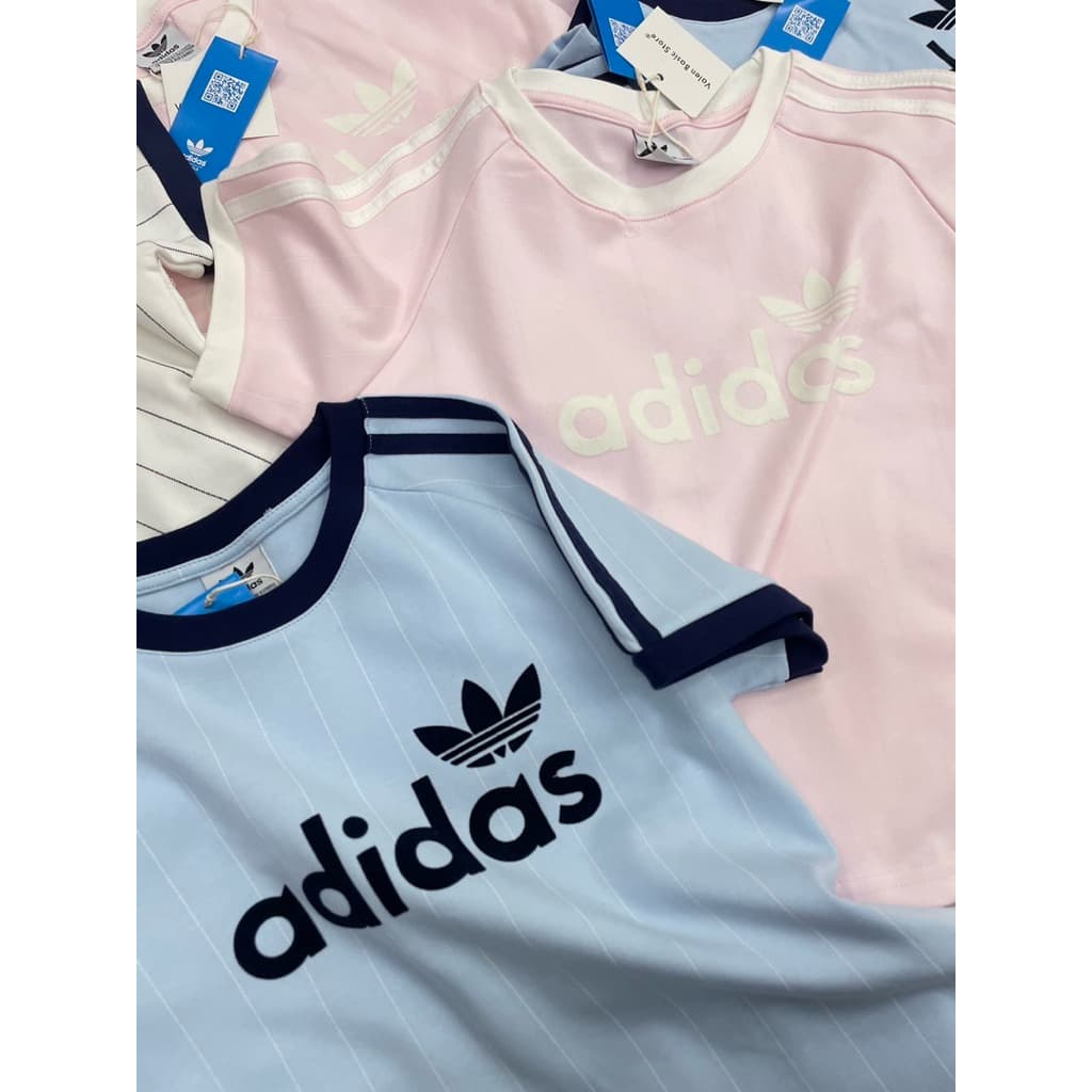 Ads baby tee" เสื้อยืดคอกลมเบบี้ทีรุ่นใหม่ ชนช็อป น่ารักมากก ดีเทลงานปัก ตรงตามช้อปเลย ผ้าเนื้อนิ่ม รูปที่ 7