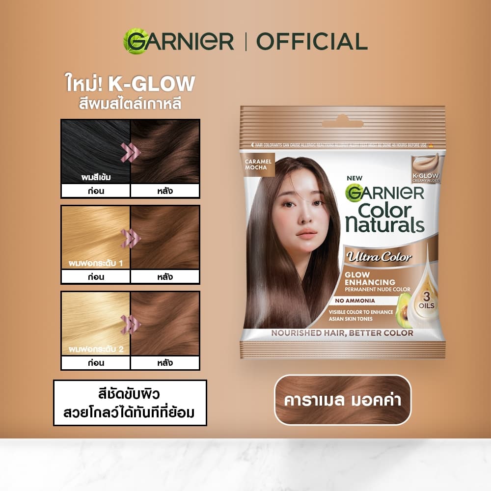 การ์นิเย่ คัลเลอร์ แนทเชอรัลส์ x6 | Garnier Color Naturals x6 (สีผม,ย้อมผม,Garnier Hair รูปที่ 4