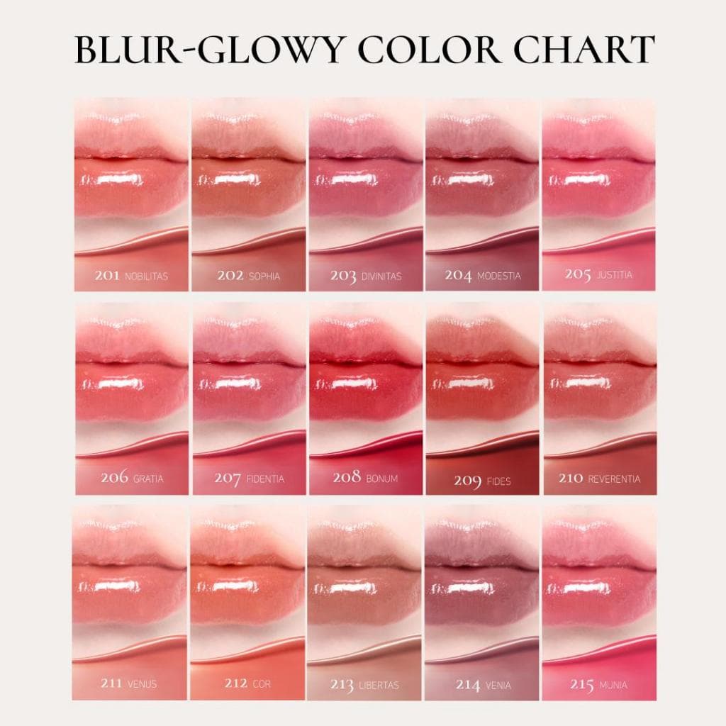 Dinto : Blur-Glowy Lip Tint + Blur-Finish blusher รูปที่ 5