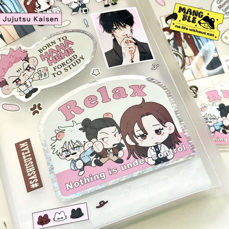 NEW! JJK : Good looking teacher / Sticker and Keyring รูปที่ 5