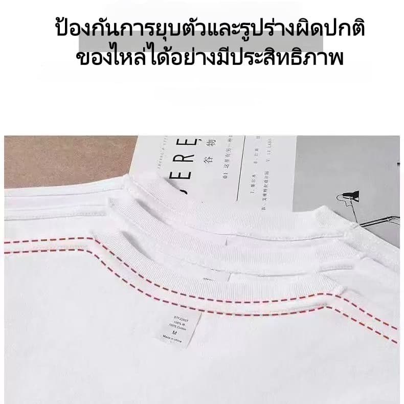 เสื้อยืดคอกลมลายพิมพ์แบรนด์ฮิต สไตล์อเมริกันไฮสตรีท ฤดูร้อน ใส่ได้ทั้งคู่รัก ทรงหลวมแขนสั้นผู้หญิง แต่งตัวแมตช์ง่าย รูปที่ 9
