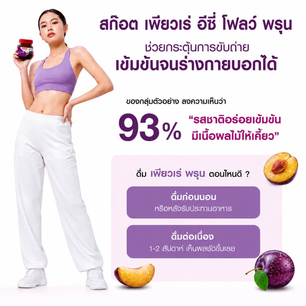 Scotch สก๊อต เพียวเร่ พรุนสกัดเข้มข้น สูตรใหม่เพิ่มยังเบอร์รี่ 40 มล. จำนวน 2 แพ็ก รูปที่ 4