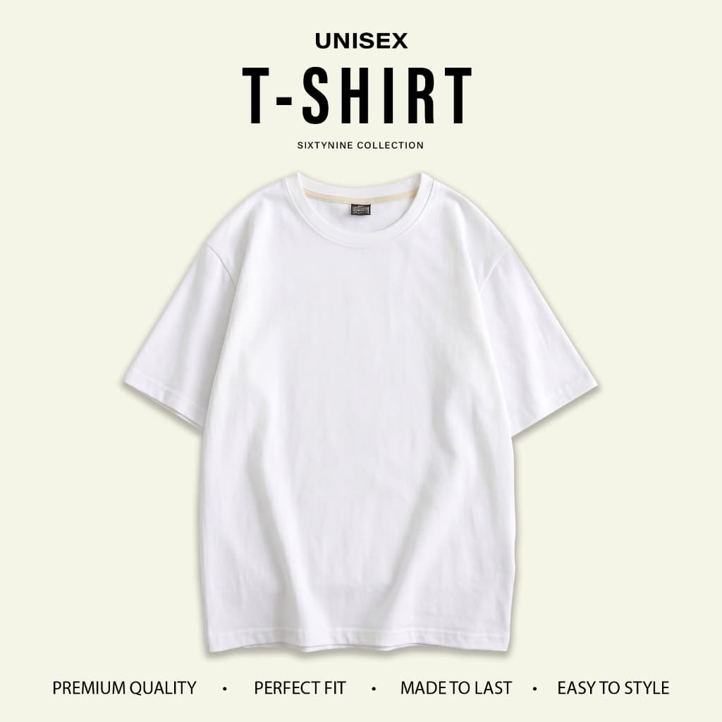 เสื้อยืดสีพื้น ผ้าCOTTON 100% รูปที่ 6