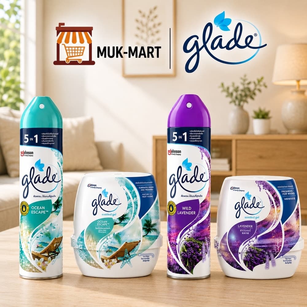 Glade เจลปรับอากาศ 180-320G Ocean | Lavender รูปที่ 1
