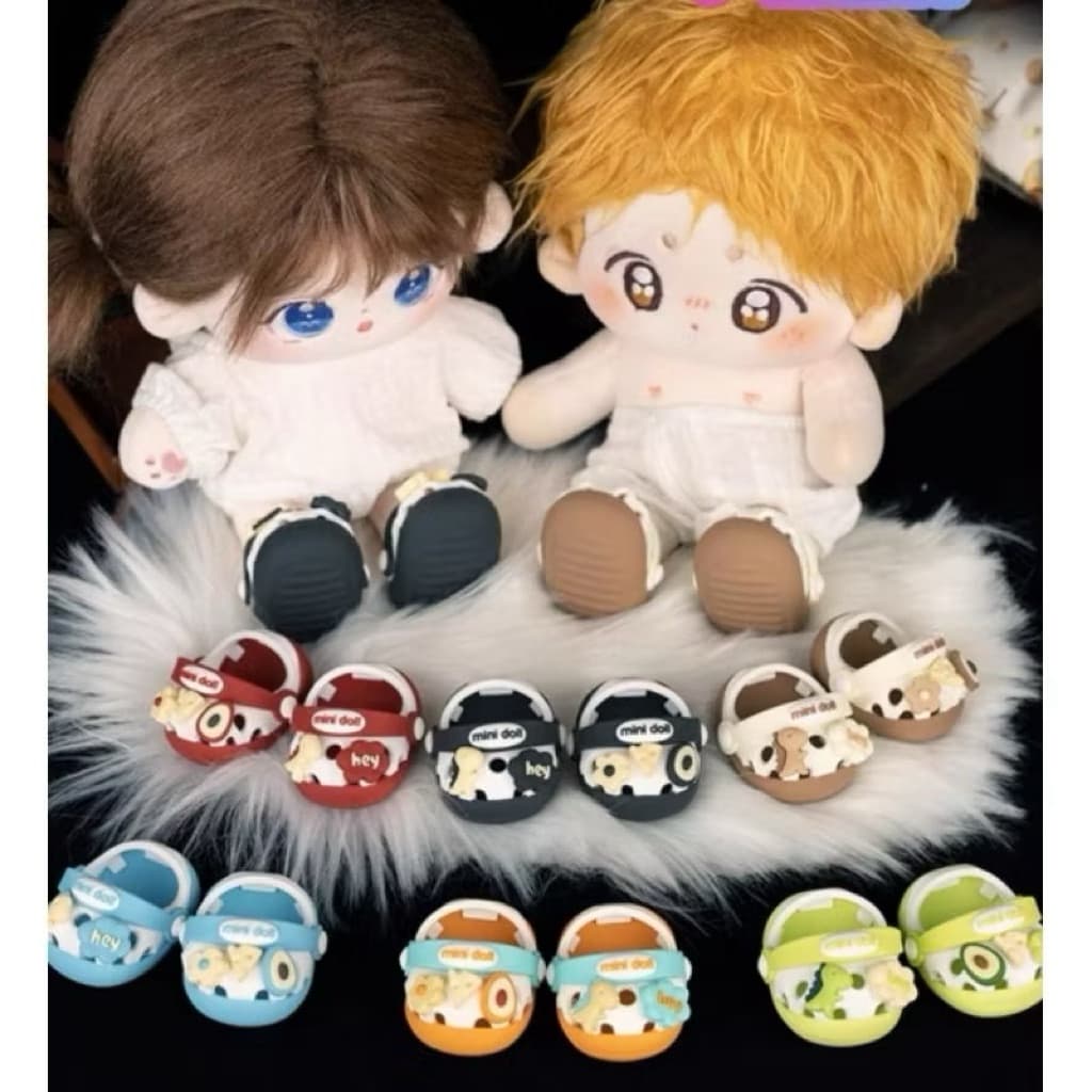 จากไทยรองเท้าตุ๊กตา เหมาะสำหรับตุ๊กตาผ้าสูง20ซม. รูปที่ 3