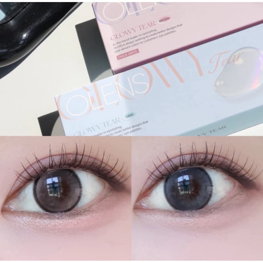 OLENS Glowy Tear คอนแทคเลนส์รายวัน ใหม่ล่าสุดจากเกาหลี 2 เฉดสีสวยธรรมชาติ รูปที่ 5