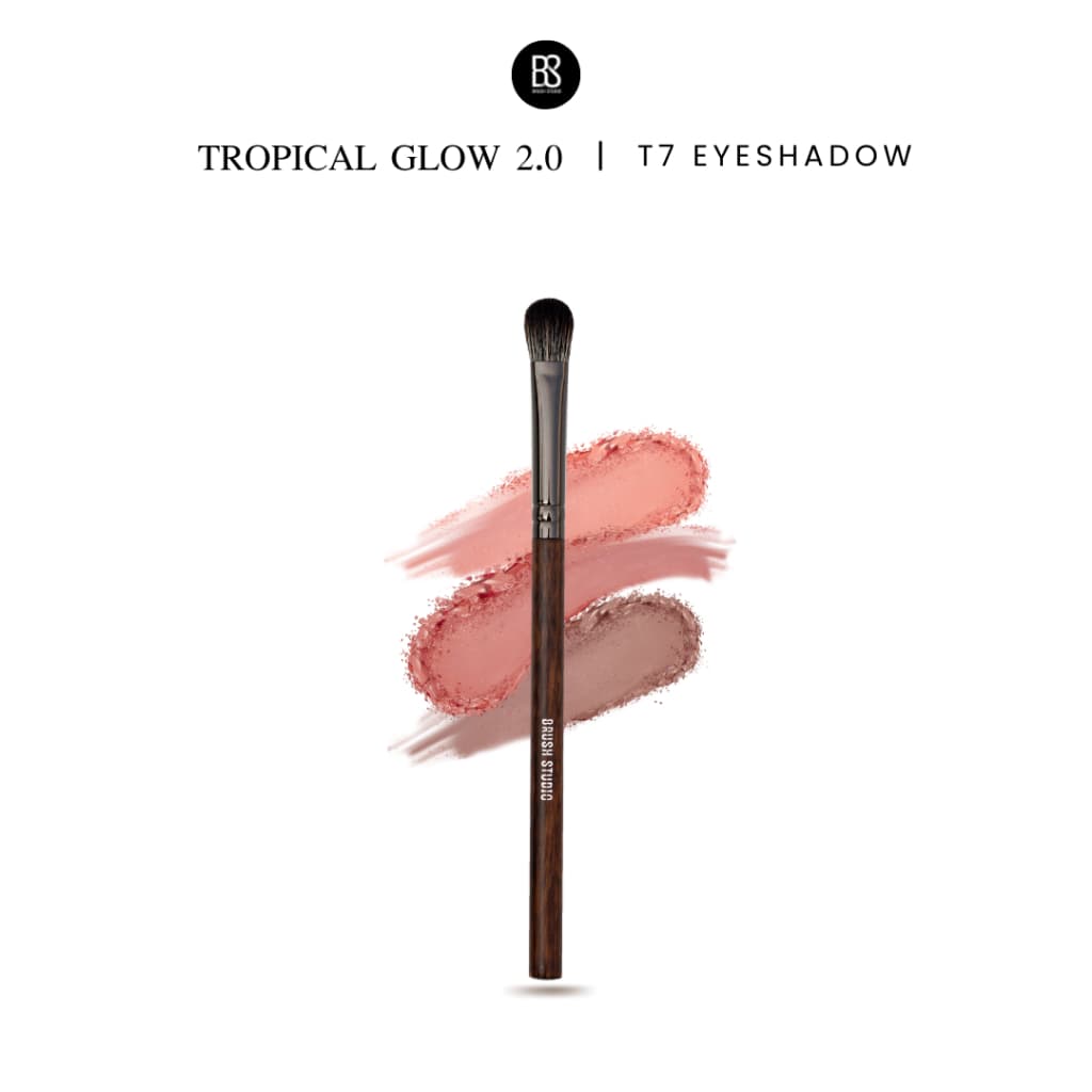 BRUSH STUDIO Tropical Glow : T7 Eyeshadow แปรงอายแชโดว รูปที่ 2