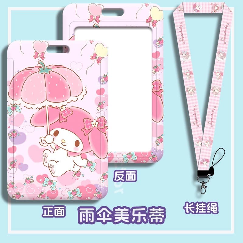 ที่ใส่บัตรลายการ์ตูนมายเมโลดี้ มีตัวเลือกแบบพวงกุญแจ หรือ สายคล้องคอ สามารถใส่บัตร หรือการ์ดอื่นๆ ได้แบบเอนกประสงค์ รูปที่ 9