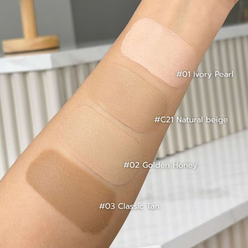 CHAONANG - Airy Cushion SPF35 PA+++ เจ้านาง เจ้านาง แอรี่ คุชชั่น เอสพีเอฟ35 พีเอ+++ แบบซอง รูปที่ 4