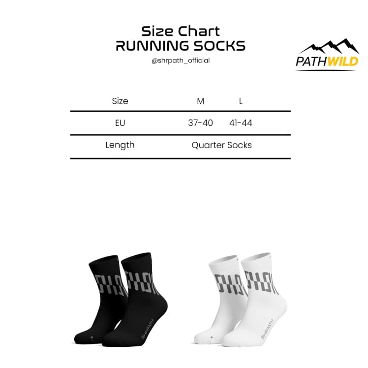 SHRPATH Running Socks SH3001 SH3002 ถุงเท้าสำหรับวิ่ง และออกกำลังกาย มีทั้งแบบข้อสั้นและข้อยาว รูปที่ 5