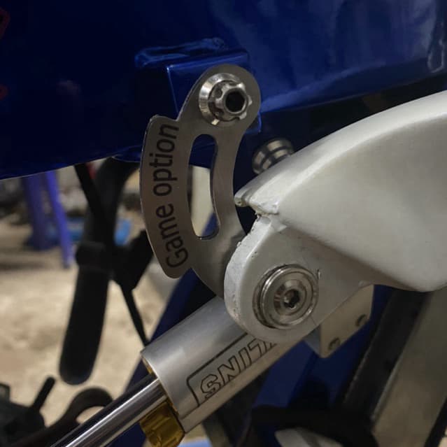 หูยึดหน้ากาก 2ข้าง KR Serpico VR Tz nsr ls รูปที่ 3