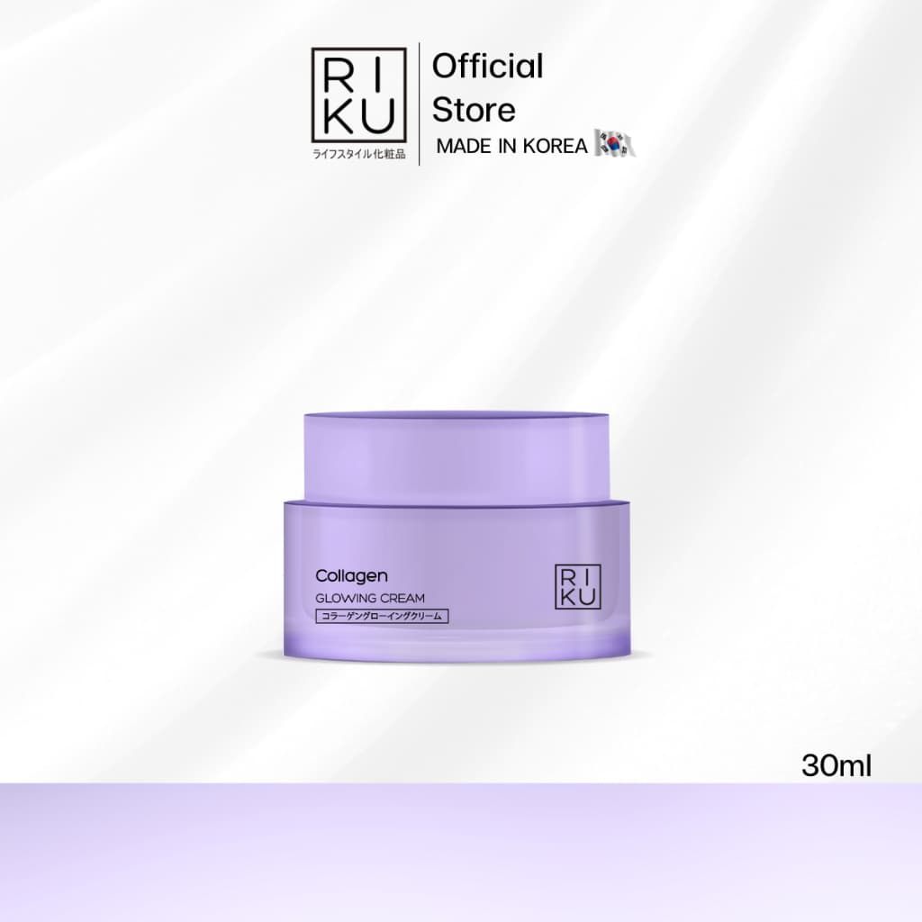 RIKU COLLAGEN GLOWING CREAM ครีมคอลลาเจน ผิวเรียบเนียน กระชับรูขุมขน รูปที่ 2