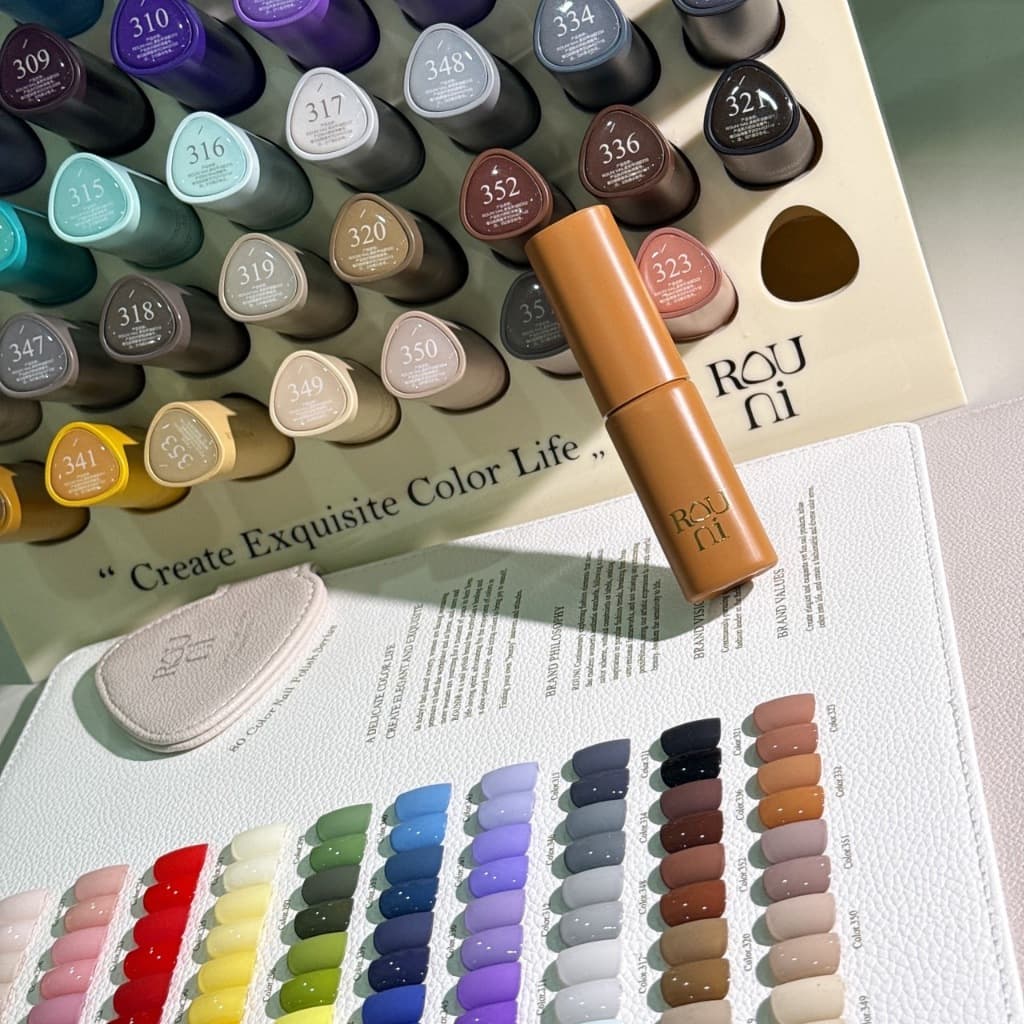 สีเจล Rouni nail แยกขวด ขนาดบรรจุ 15ML รูปที่ 1