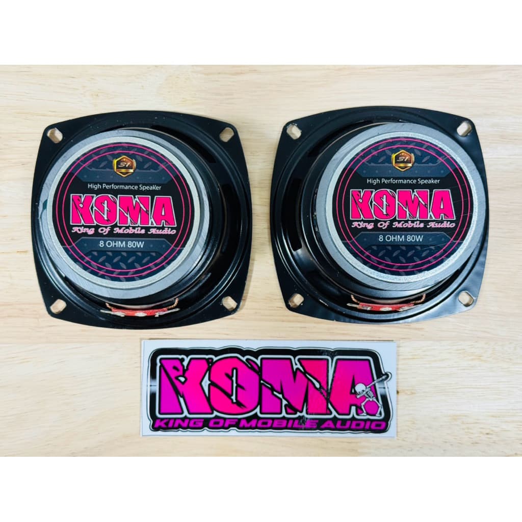 ดอกลำโพงบลูทูธ 4 นิ้ว 8 Ohms. 80 W เสียงกลาง koma 4 นิ้ว ของแท้ ราคาต่อ 1 คู่ ของแท้ 100 % รูปที่ 3