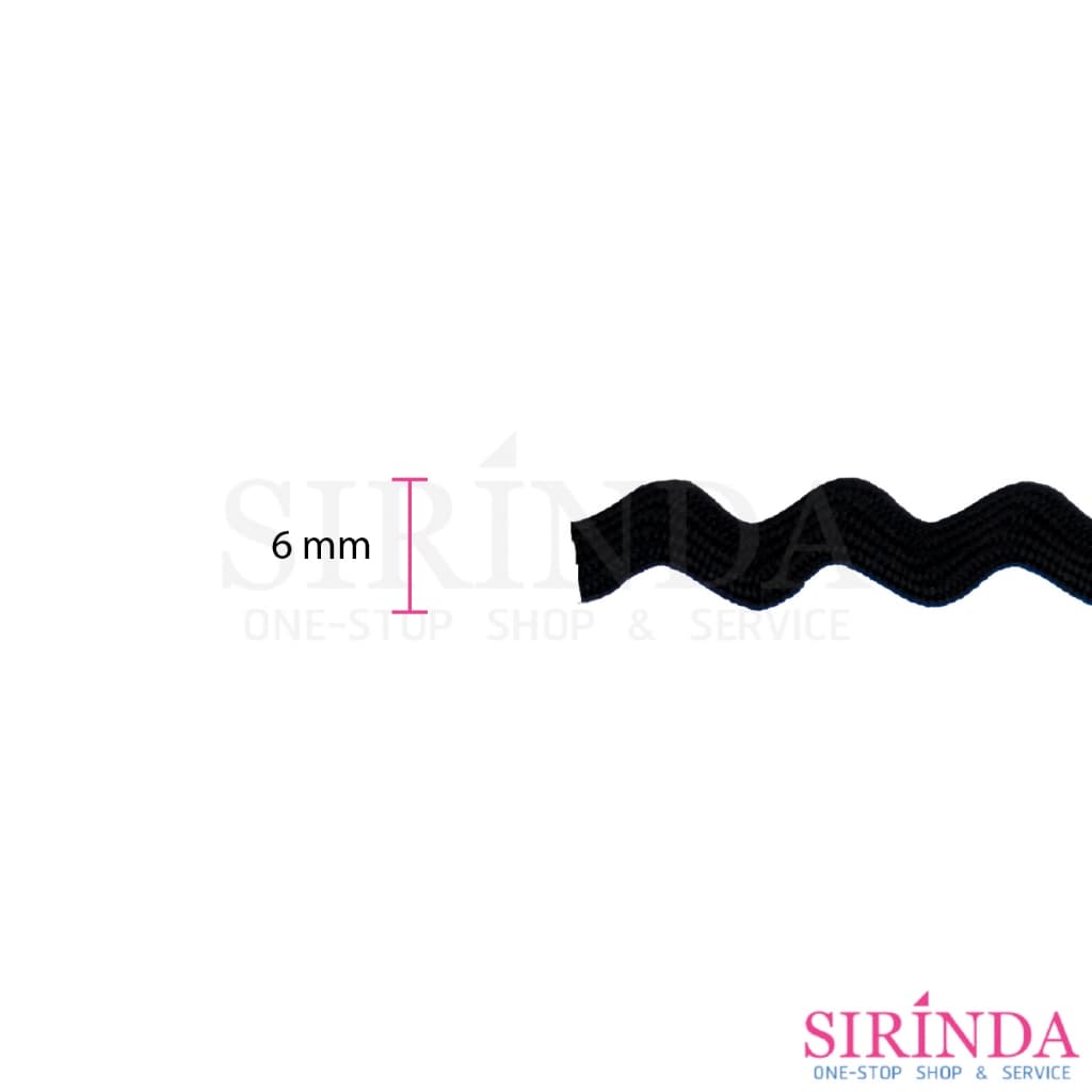 เทปซิกแซก เทปซิกแซ็ก เทปตกแต่ง l ZIGZAG ELASTIC BAND รูปที่ 3