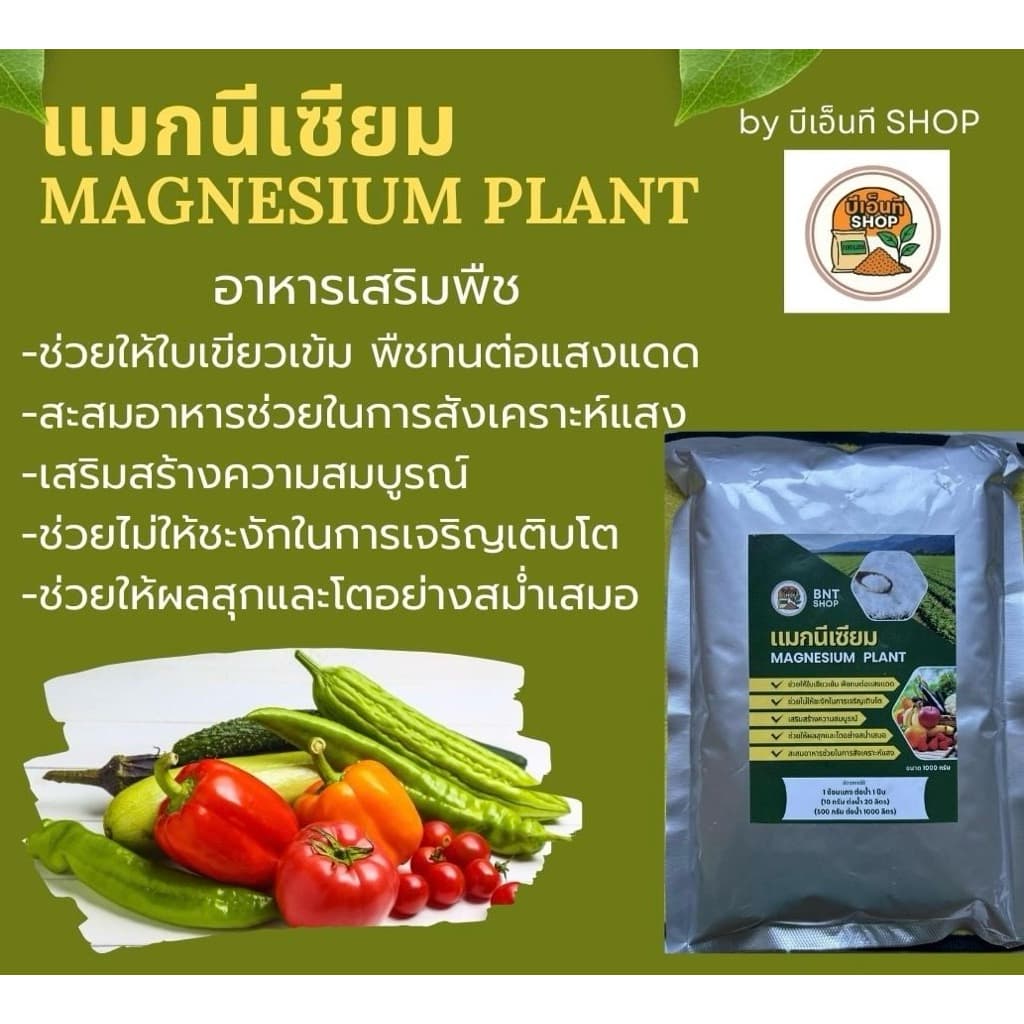 แมกซีเซียม ซัลเฟต อาหารเสริมพืช รูปที่ 1