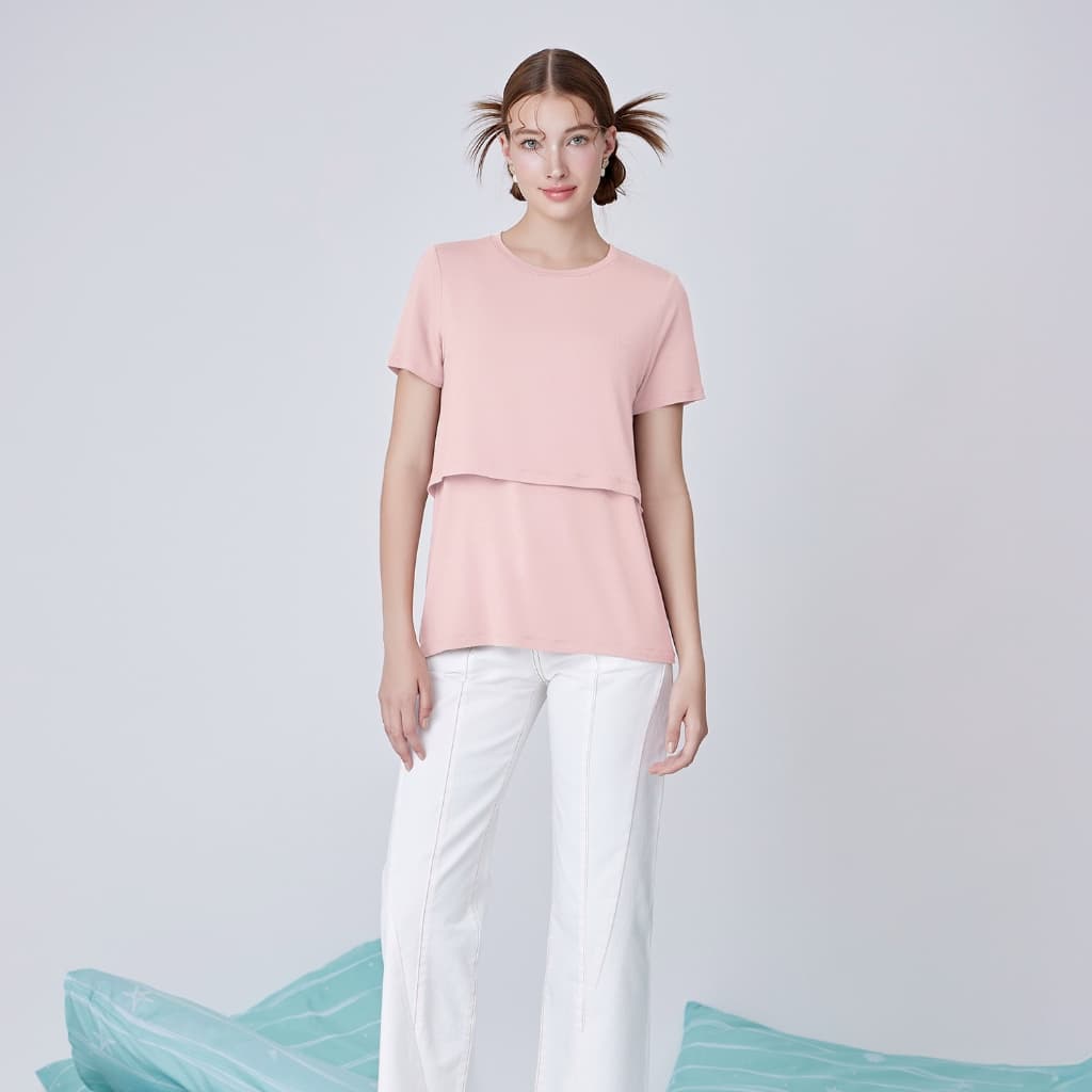 Nitan เสื้อให้นม Mabel Maternity and Nursing Top รูปที่ 5