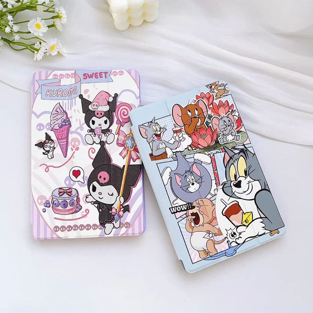 เคสฝาพับ เคส Samsung Galaxy Tab A9 A9+ A9PLUS a11+ a11plus S9 S9FE s10 s10fe s10lite มีช่องใส่ปากกา กันกระแทก รูปที่ 4