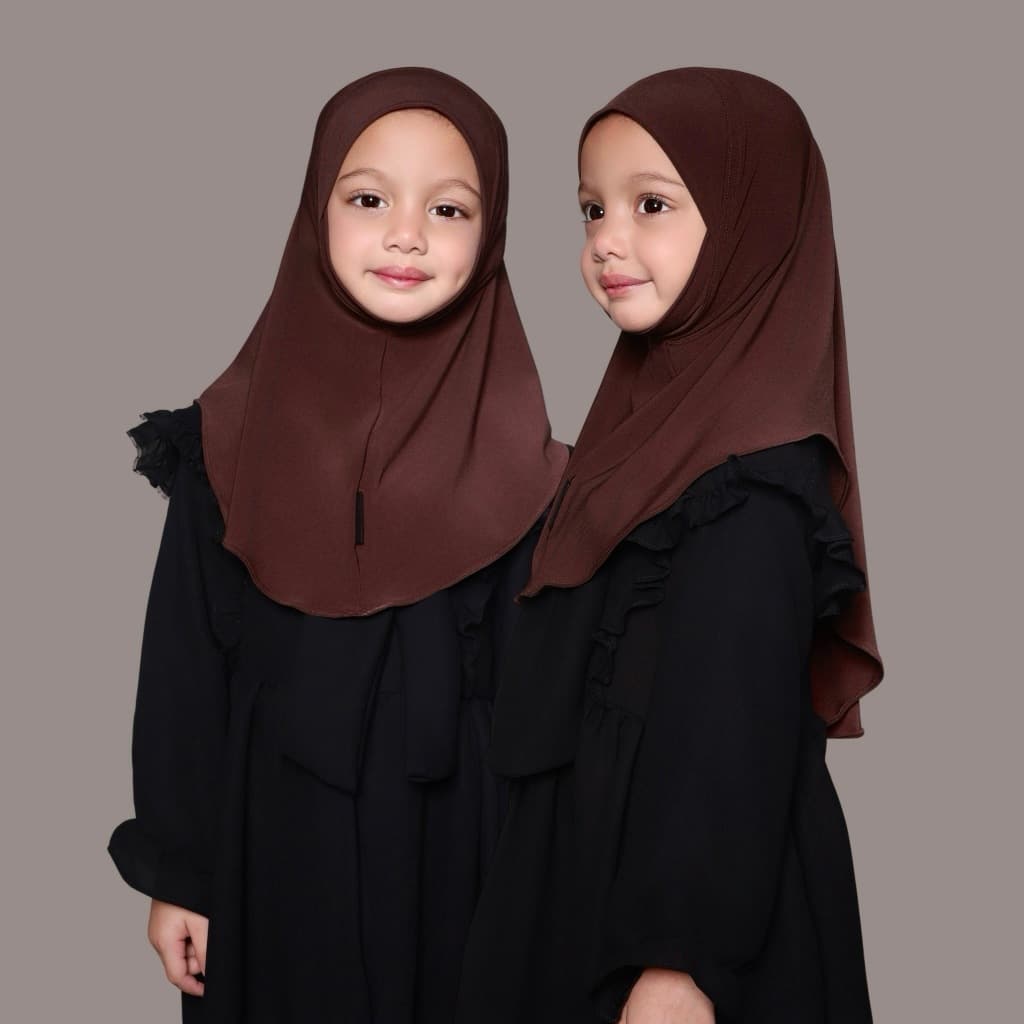 Kids! Sairahijab Layla Ready to go! ผ้าคลุมสวมยืดสำหรับเด็ก รูปที่ 6