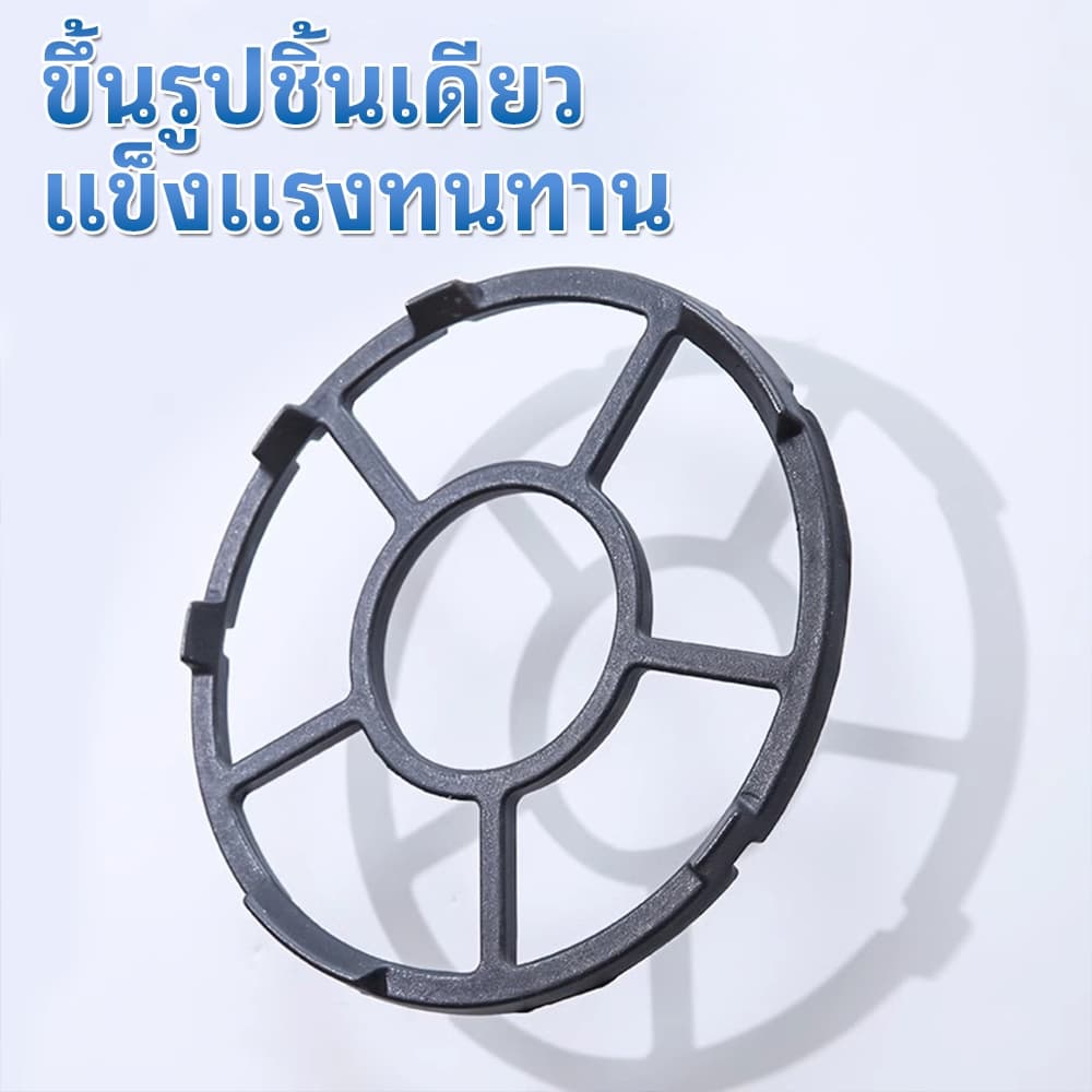 ขารองเตาแก๊ส ขาตั้งหม้อ ชั้นวางเสริมเตาแก๊ส ทนความร้อนสูง กันลื่น วางภาชนะขนาดเล็ก ใส่ได้หลายรุ่น ใช้ได้กับเตาทุกแบบ รูปที่ 4