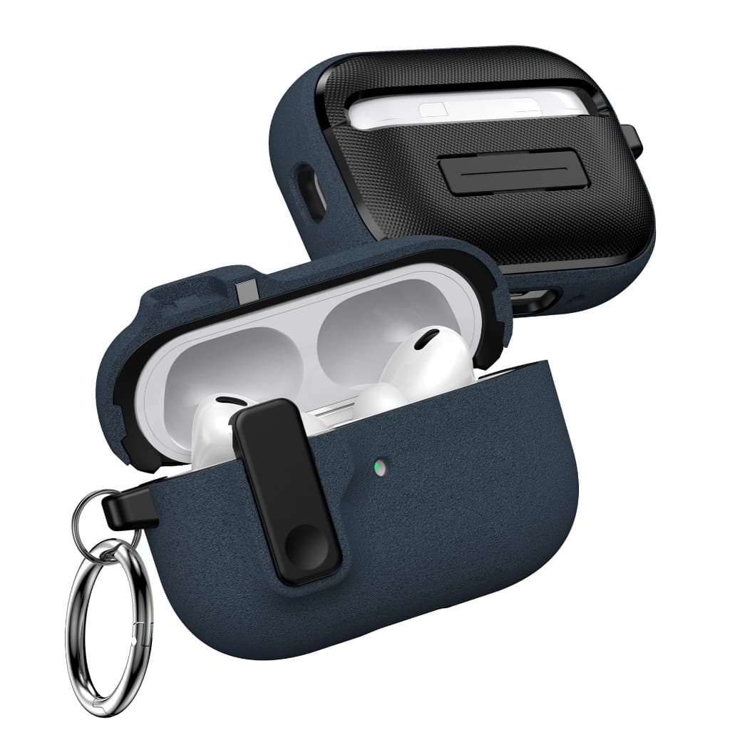 เคส สำหรับ Airpods 4 Pro3 และ pro2 ฝาล็อค 2ชั้น พร้อมห่วงคล้อง รูปที่ 9