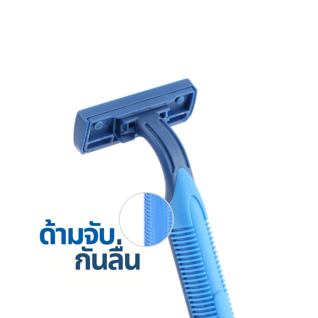 มีดโกนหนวด มีดโกน ใบมีด 3 ชั้น ด้ามมีดโกน 1 ซองมี 5 ชิ้น มีให้เลือก 2 สี ใช้ได้ทั้งหญิงและชาย อุปกรณ์กำจัดขน รูปที่ 3