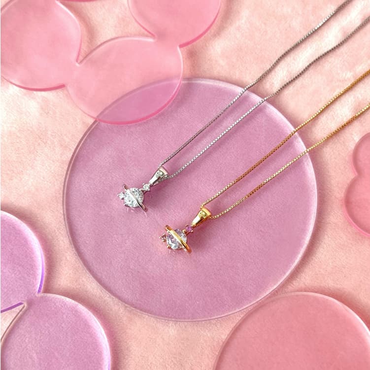 YVIS Uranus Brass Necklace - Uranus Necklace