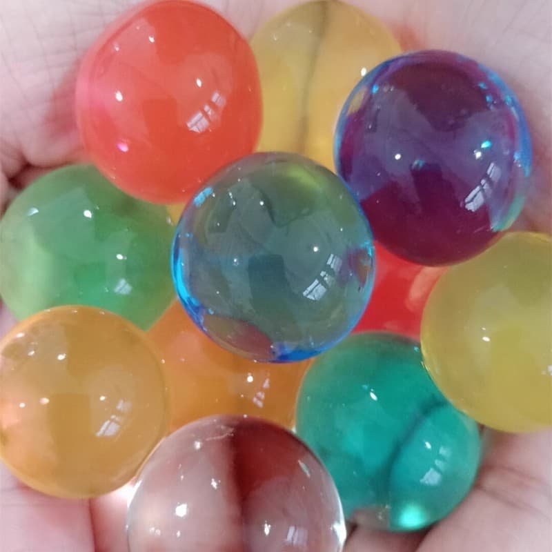ลูกปัดไฮโดรโปนิกส์ ลูกปัดยักษ์ ของแต่งบ้าน ลูกปัดแช่น้ำ ของเล่นเด็ก ของขวัญ สไลม์คริสตัล ลูกปัดคริสตัล ลูกปัดฟองสบู่ รูปที่ 7