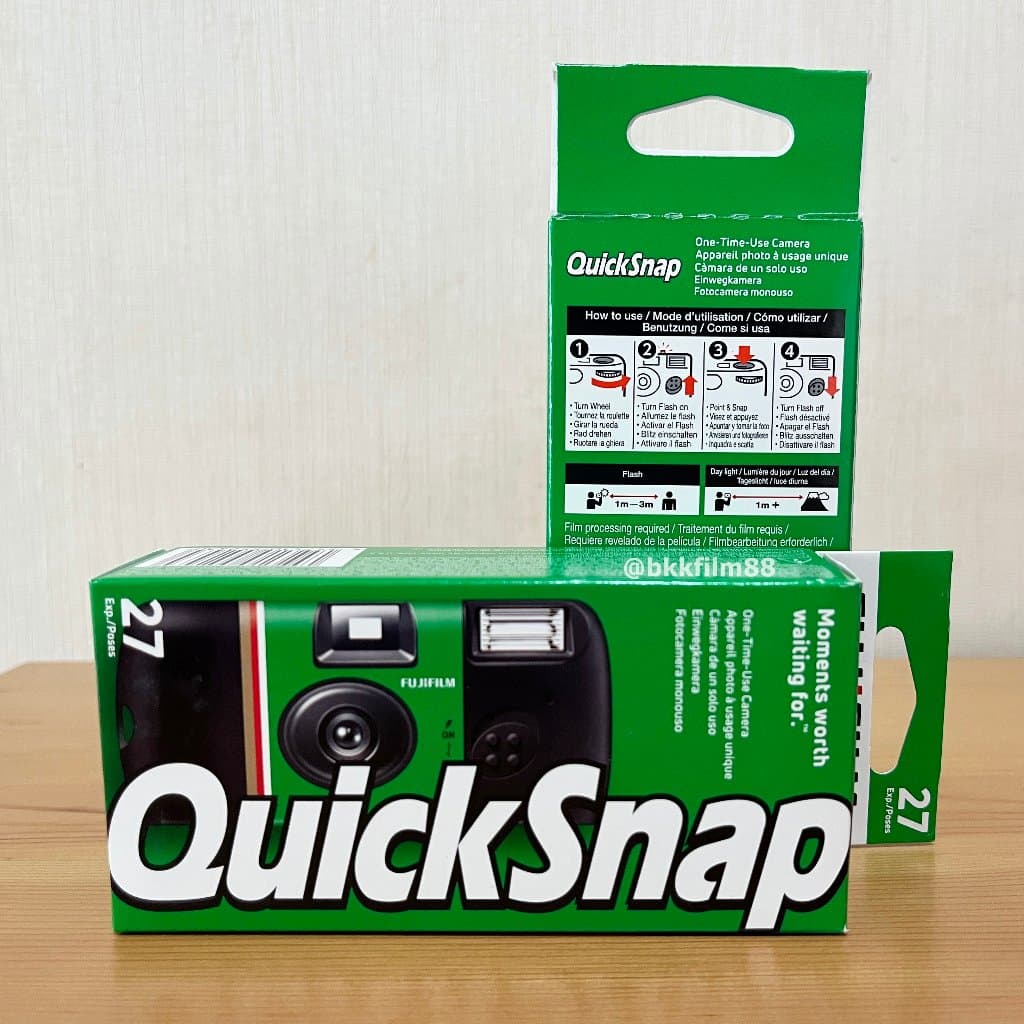 กล้องฟิล์มใช้แล้วทิ้ง Disposable Film Camera 35mm Kodak Fuji Ilford Harman กล้องฟิล์ม Single Use รูปที่ 7