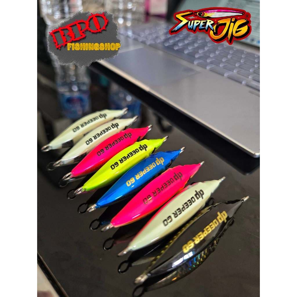 New!! เหยื่อจิ๊ก Superjig รุ่น Deeper Gen 2 ไมโครจิ๊ก Jigging รูปที่ 5