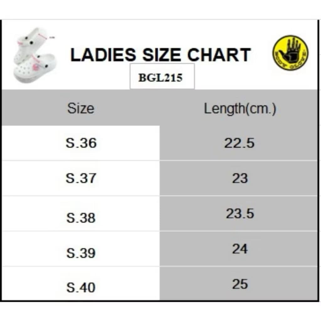 Body Glove รองเท้าหัวโต แตะปิดหัว แตะสวม ผู้หญิง รุ่น BGL217 รูปที่ 2