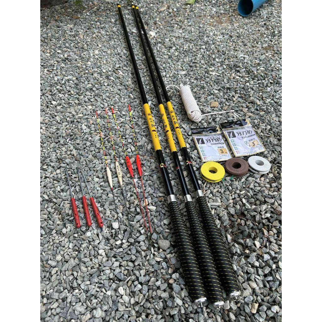 ชุดคันชิงหลิวโฮชิ เลือกระยะคันได้ พร้อมอุปกรณ์ตกปลาครบเซ็ต รูปที่ 3