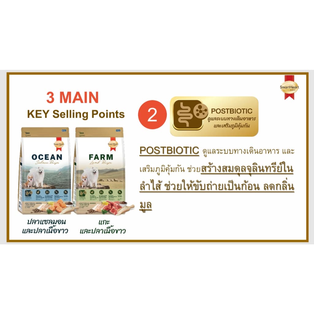 SmartHeartGold สูตร Ocean&Farm ขนาด 1 Kg. รูปที่ 3