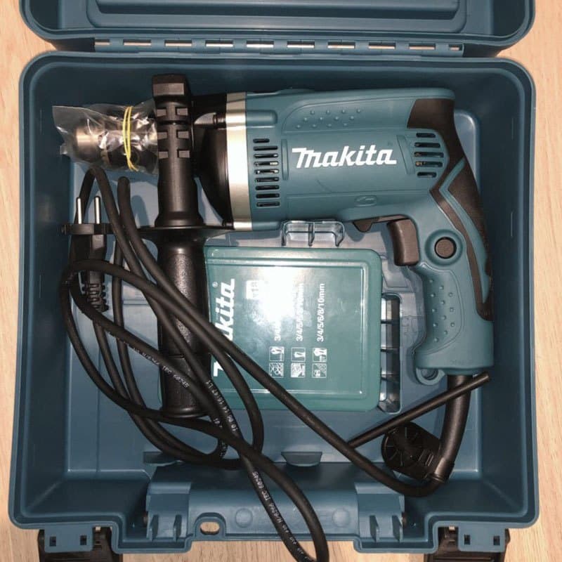 สว่านกระแทก Makita 1800W 13 มม. สว่านกระแทกสำหรับงานหนัก เครื่องมือไฟฟ้าสำหรับใช้ในครัวเรือน 220V รูปที่ 8