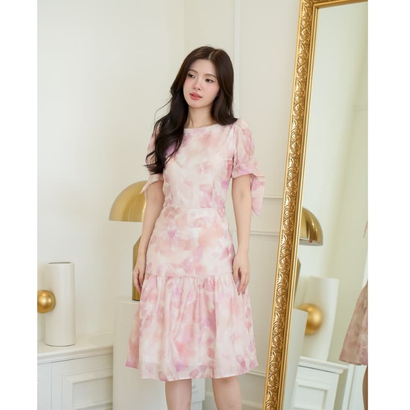 Pixie IVY Dress เดรสผูกแขน เดรสแขนตุ๊กตา รูปที่ 7