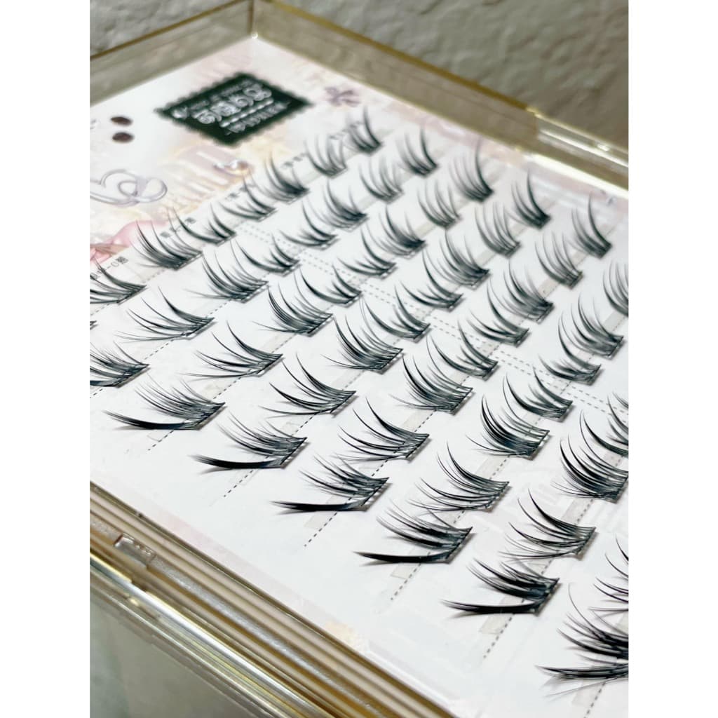 ขนตาปลอม รุ่น LULUNA ขนตาปลอม 3D แบบช่อ Cateye Style หางตาเฉี่ยว ยาว 10-13mm ยาวนุ่ม ไม่แข็ง เป็นธรรมชาติ บางเบา สบายตา รูปที่ 5